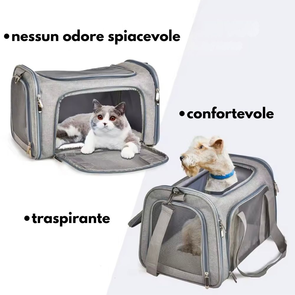 Trasportino per cani e gatti