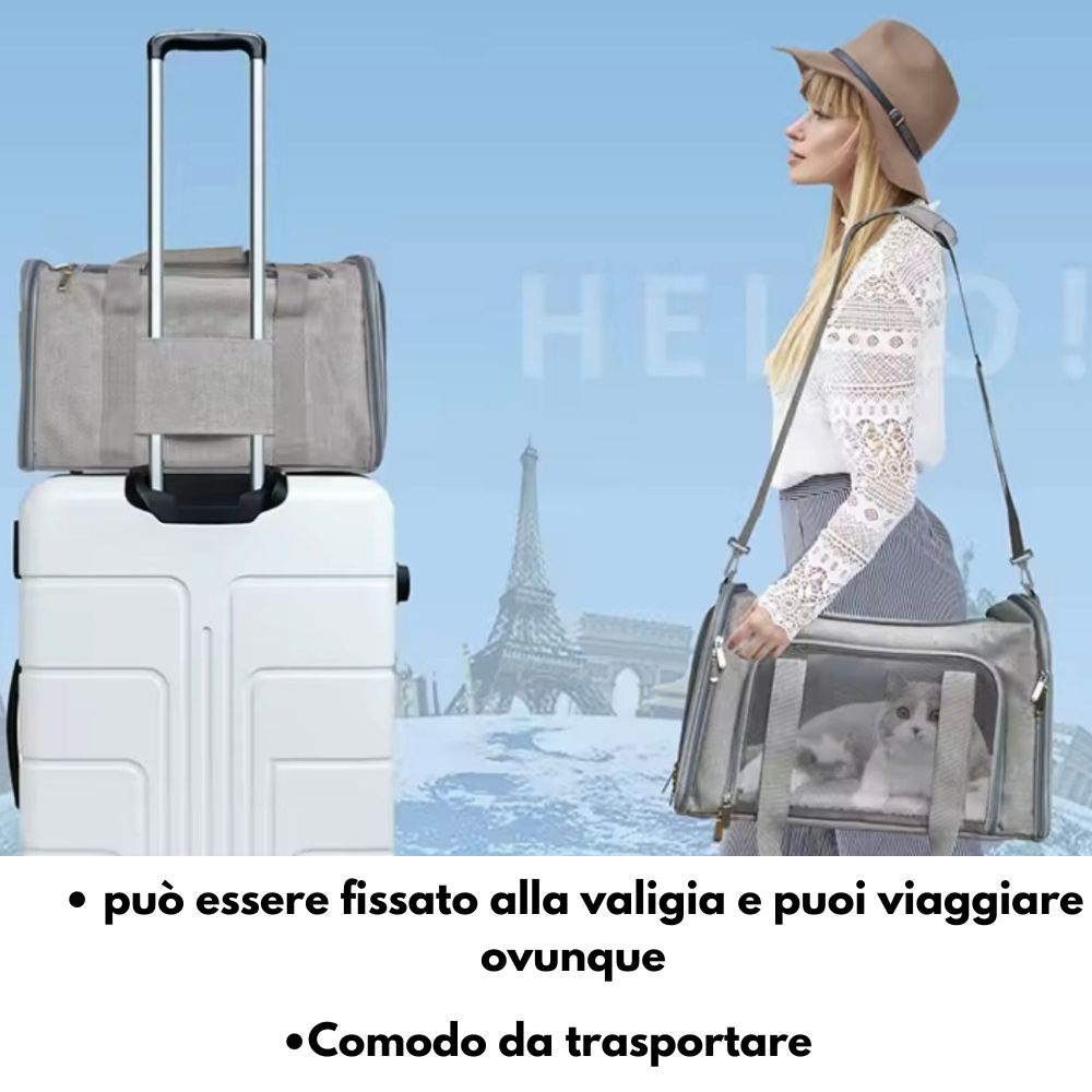 Trasportino per cani e gatti
